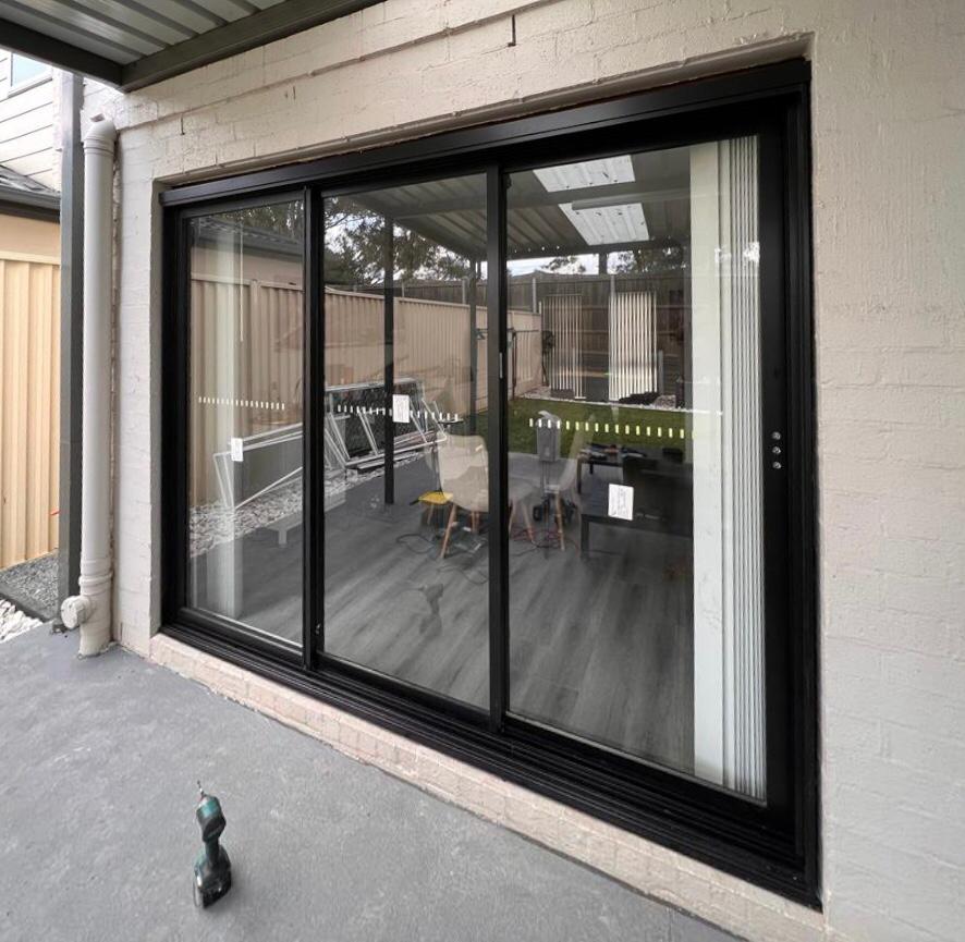 Renovation project in Sydney - aluminum sliding doors and windows installation